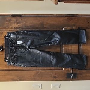 Gap pleather pants